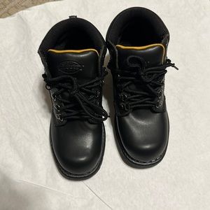 RUGGED OUTBACK KIDS BLACK COMBAT BOOTS SIZE 3 IN EXCELLENT CONDITION